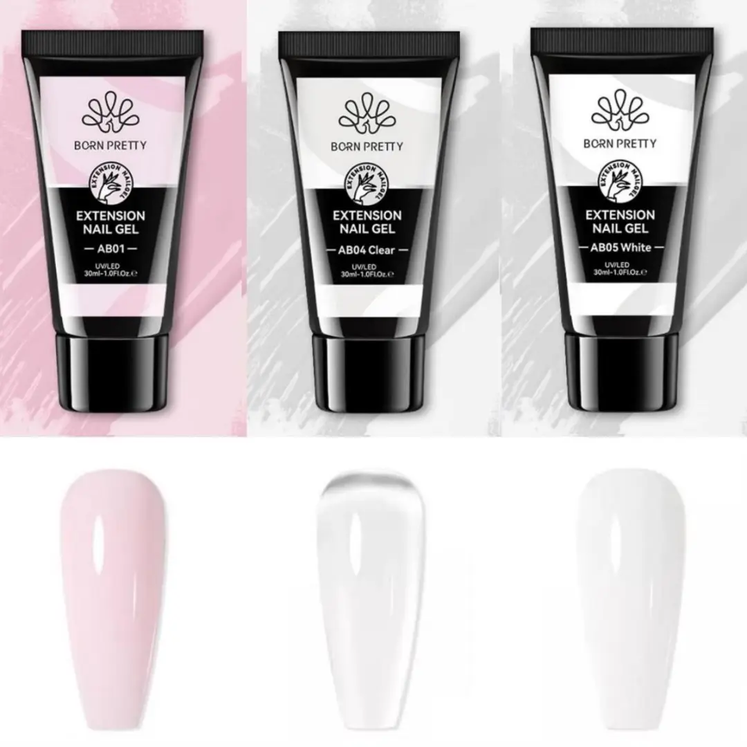 Born Pretty Polygel Starterkit 90ml - 3x30ml - M