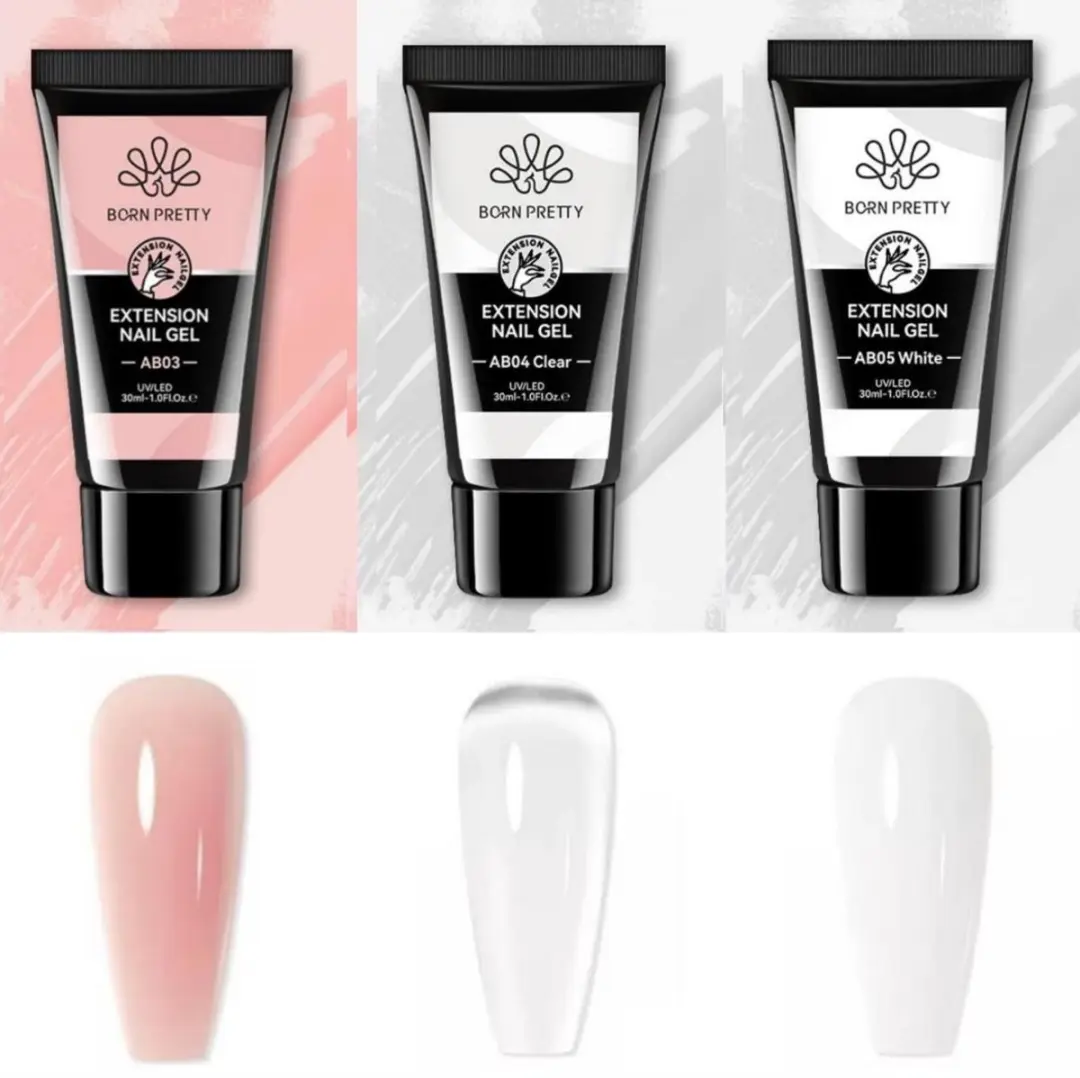 Born Pretty Polygel Starterkit 90ml - 3x30ml - M