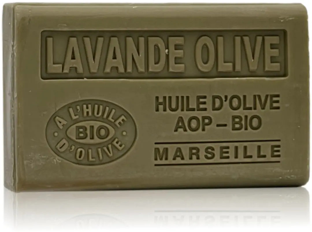 Savon de Marseille Biologische Olijfzeep Lavendel 125g