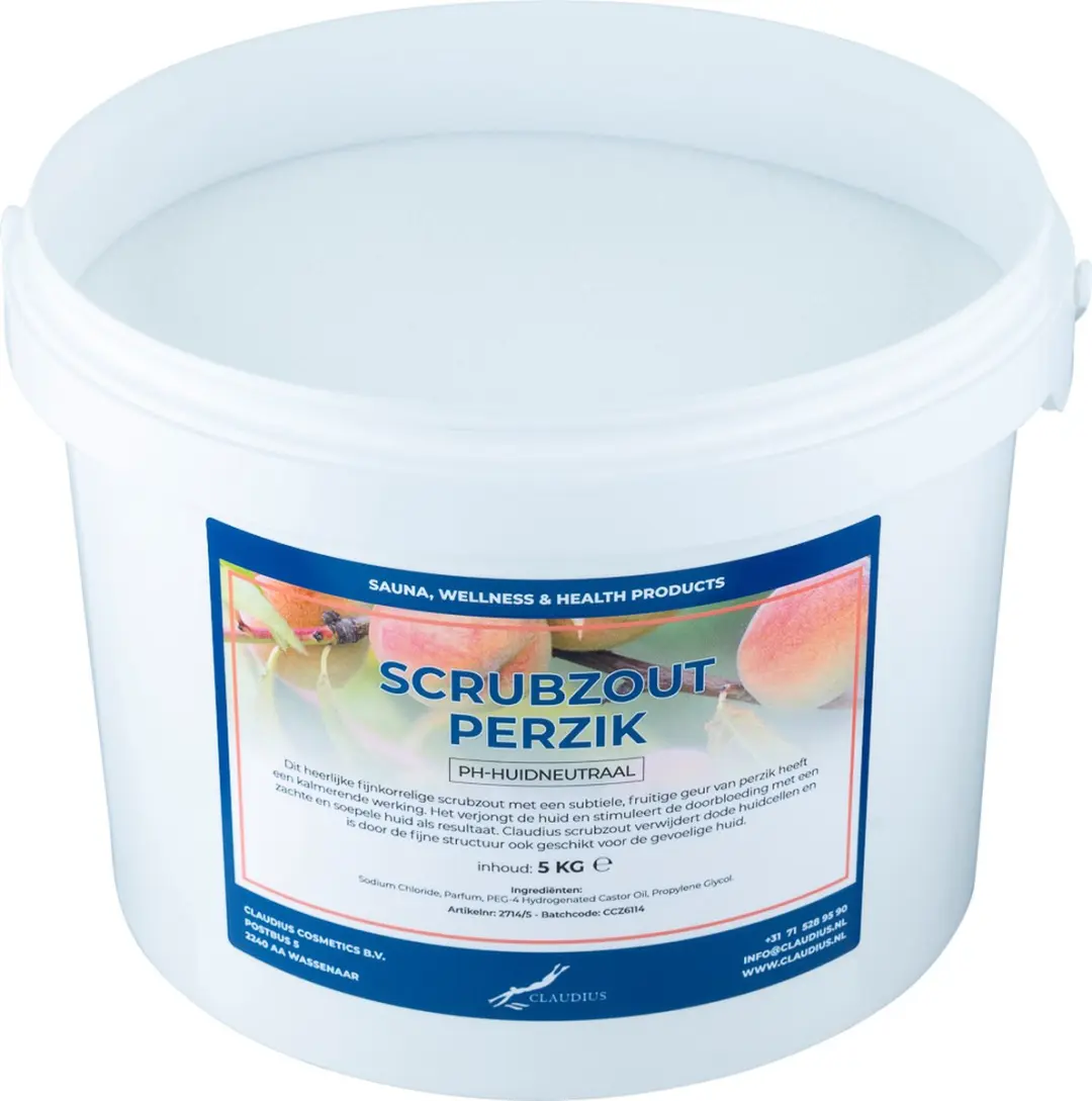 Splashbox Cosmetics Scrubzout Perzik
