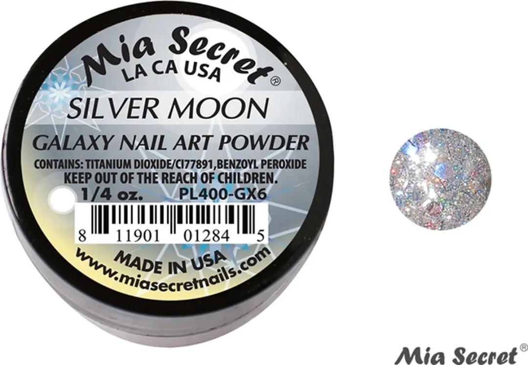Mia Secret Galaxy Acrylpoeder Silver Moon 7.5ml