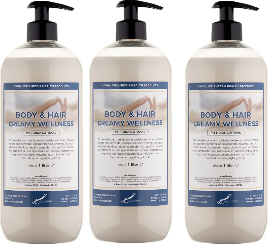 Splashbox Cosmetics Body & Hair Creamy Wellness 1L