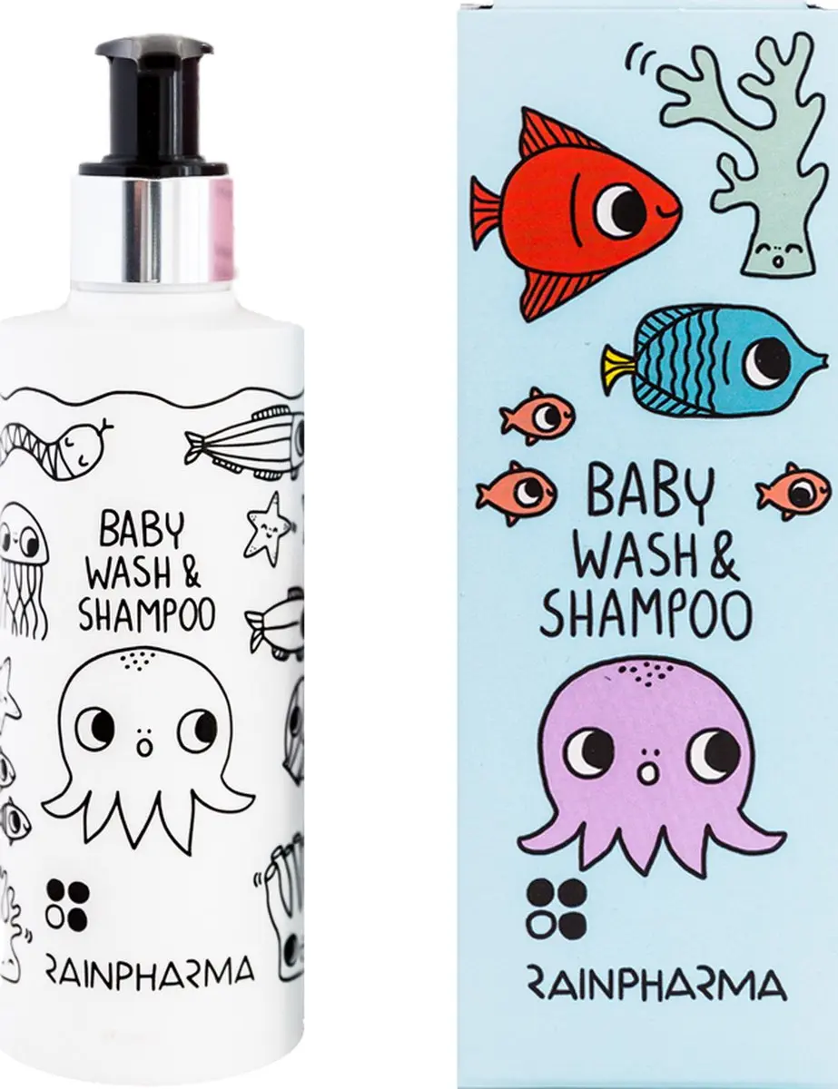 RainPharma Baby Wash & Shampoo 200ml