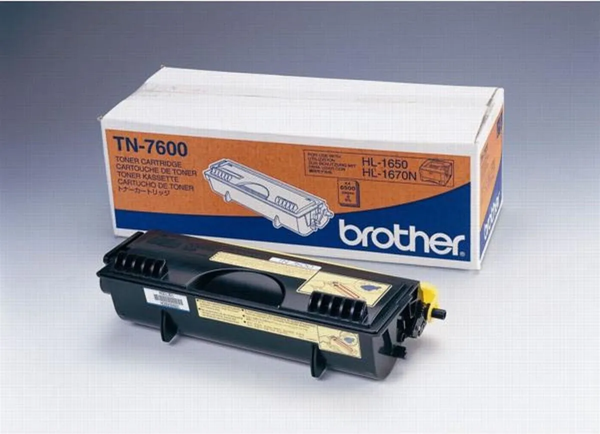 Brother TN-7600 Tonercartridge - Zwart