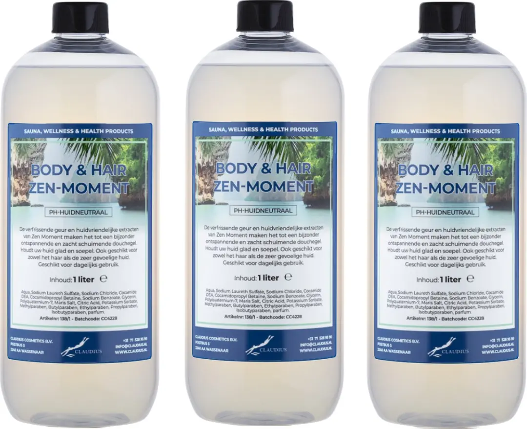 Splashbox Cosmetics Body & Hair Zen Moment 1L
