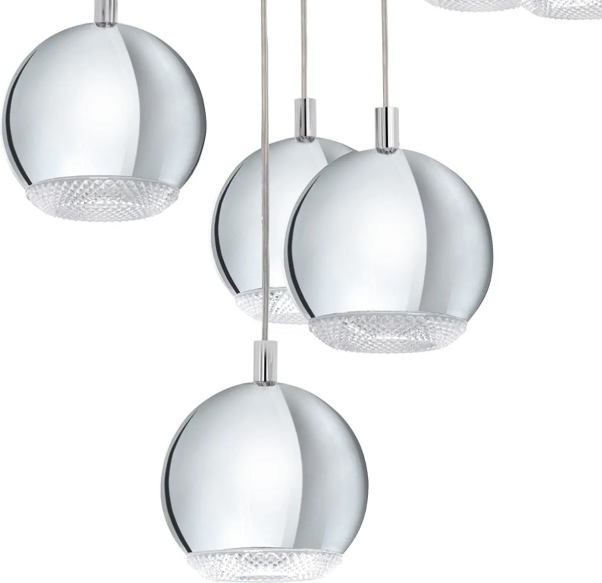 Eglo Conessa Hanglamp 10 Lichts Ø580mm - Chroom