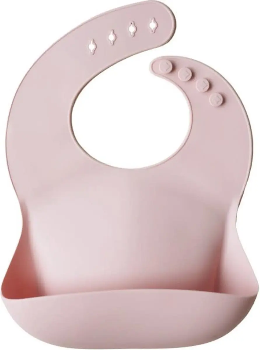 Mushie Siliconen Baby Slabbetje Tradewinds - BPA-vrij