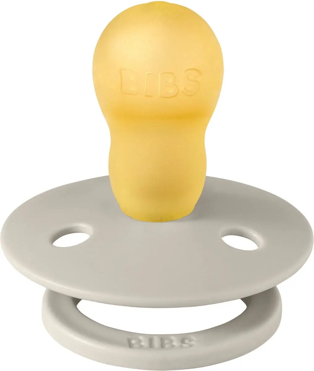 BIBS Fopspeen Rond 18+ Mnd - 2 Stuks - Sand/Iron
