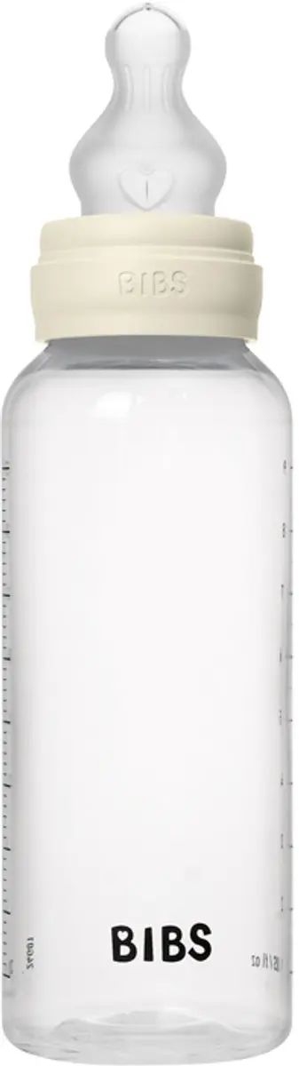 BIBS Fles Medium Flow 270ml - 6 Stuks - Ivory