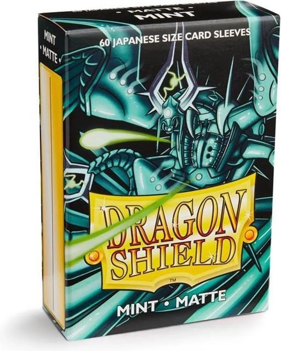 Asmodee Dragon Shield Japanese Matte Mint Card Sleeves 60 Stuks