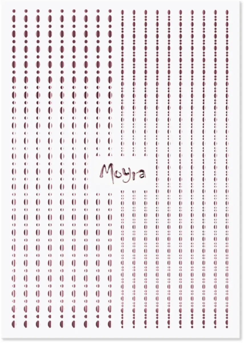 Moyra Nailart Strip Dots 03 Rose Gold