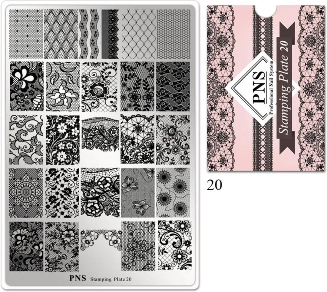 Korneliya PNS Stamping Plate 20