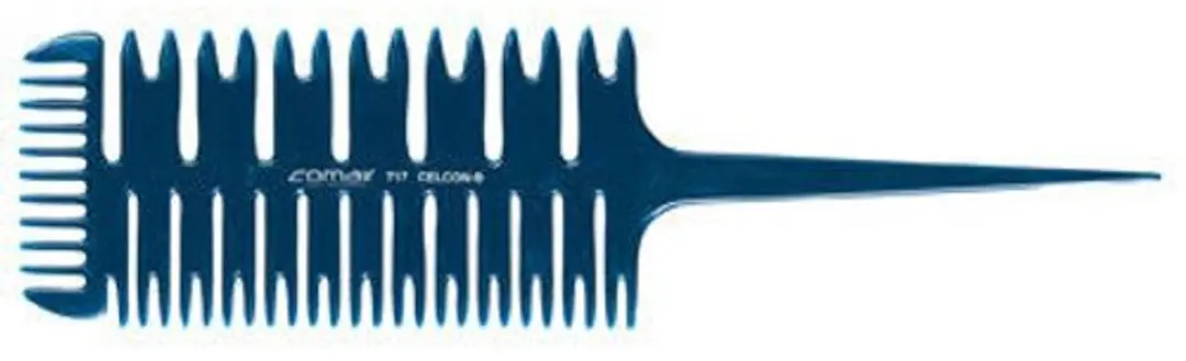 Comair Profi Line Blondeerkam 717 Blauw - 24cm