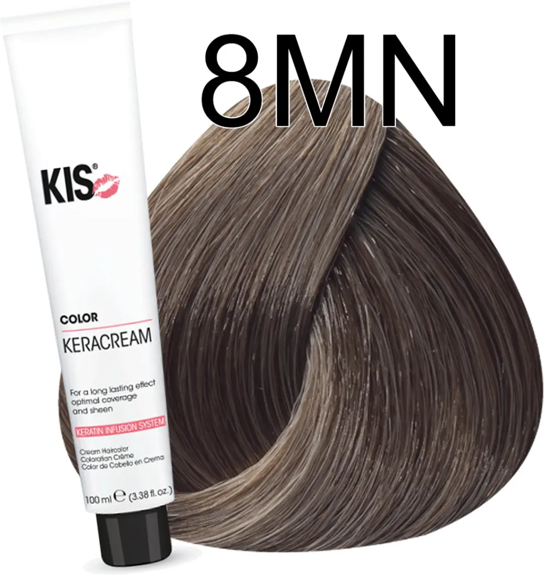 KIS Haarverf 8MN Licht mat blond - 100ml