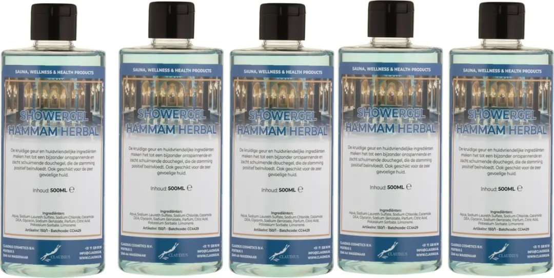 Splashbox Cosmetics Hammam Herbal Douchegel 500ml