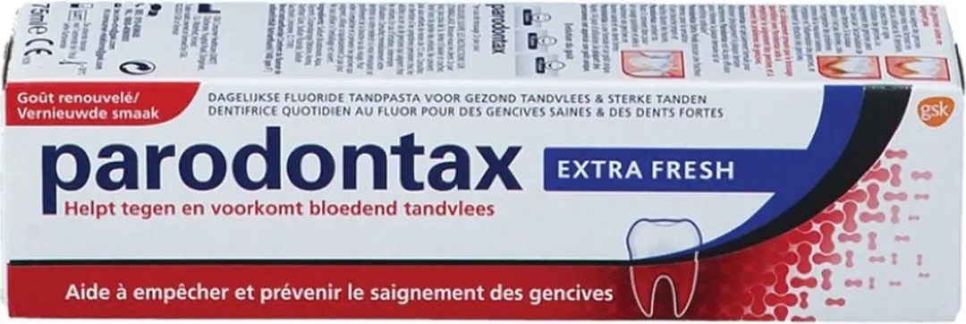 Parodontax Extra Fresh Tandpasta 75ml - 6 Stuks