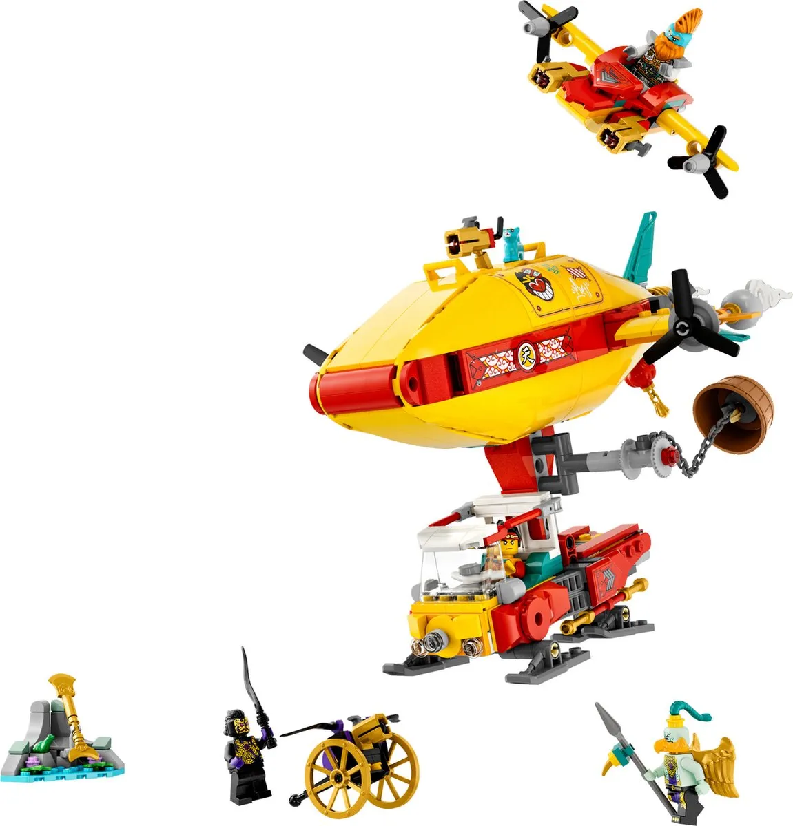 LEGO Monkie Kid Cloud Airship 80046 - Bouwpakket - 540 Stuks - Meerkleurig