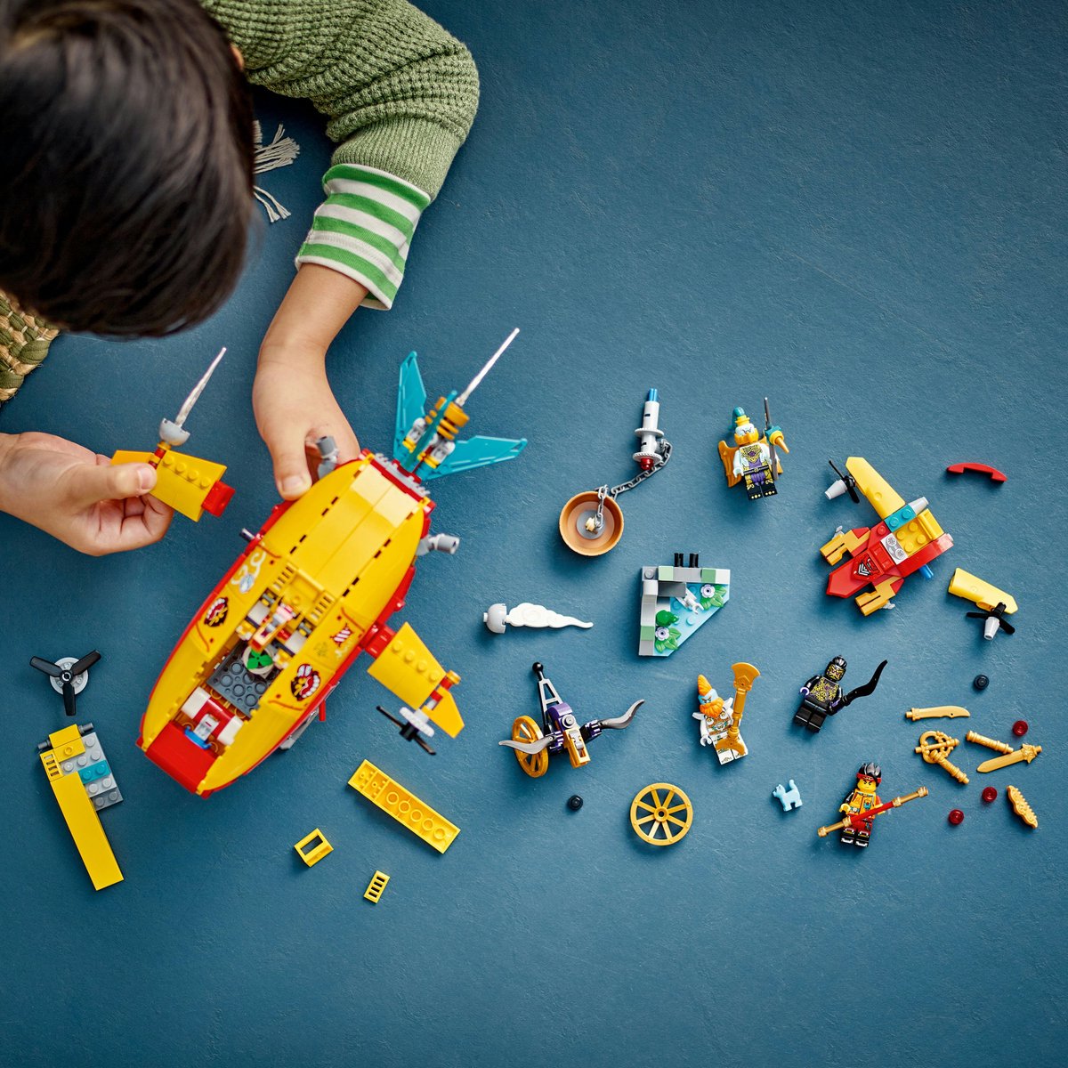 LEGO Monkie Kid 's Cloud Airship 80046, Bouwpakket, 7 jaar, Kunststof, 540 stuk(s), 747 g