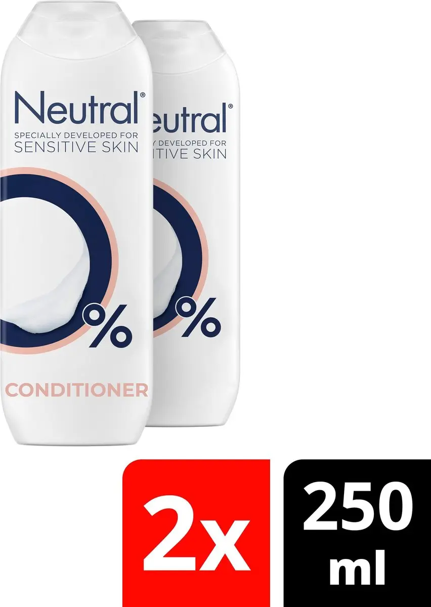 Neutral 0% Conditioner 2x250ml