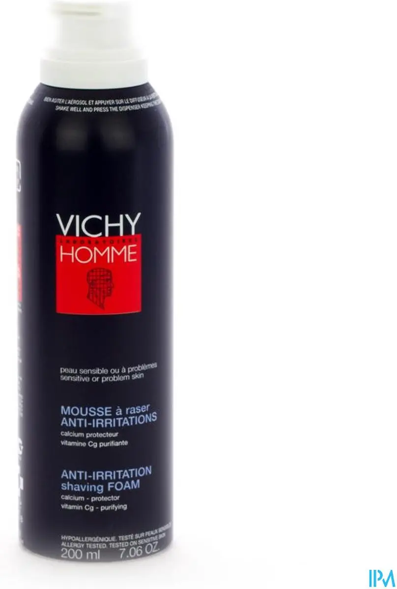 Vichy Homme Anti-irritatie Scheerschuim 200ml - afbeelding 6 van 6
