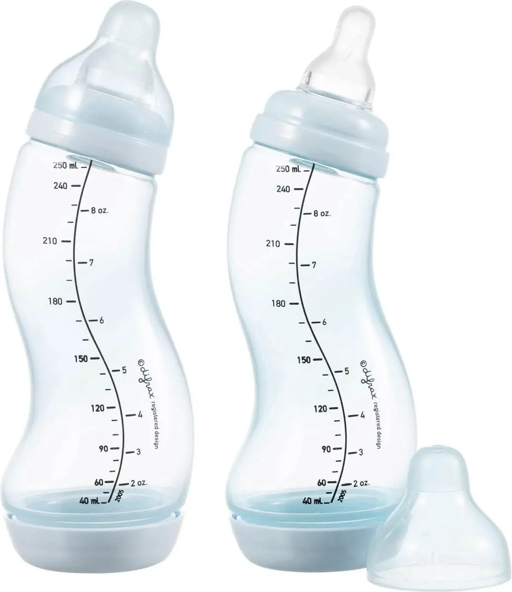 Difrax Babyfles 250ml Natural S-fles