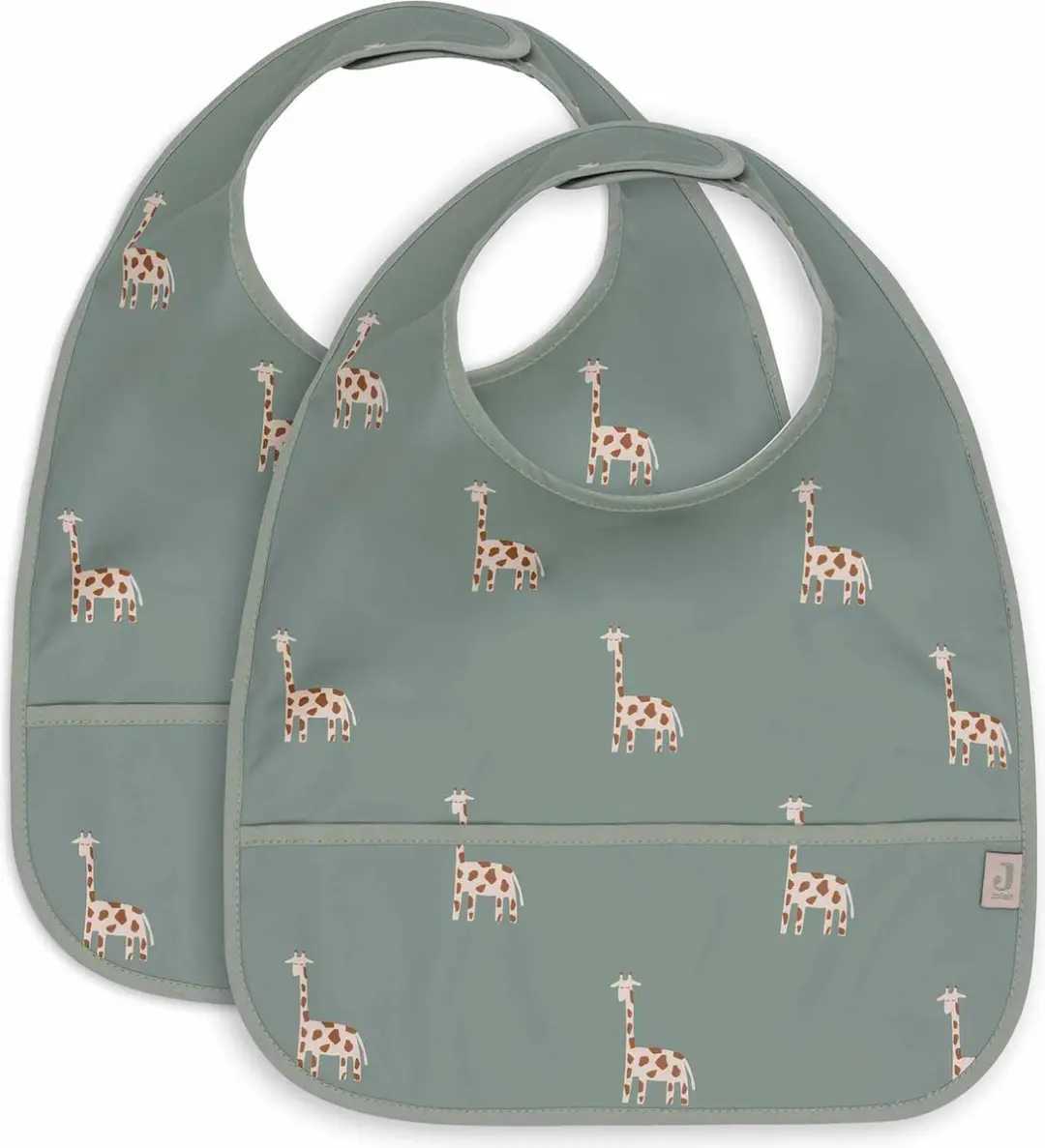 Jollein Baby Slab Waterproof Jungle Jambo - 2 Stuks