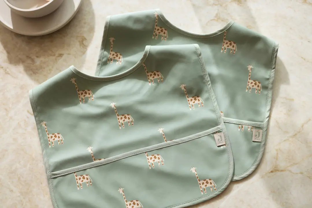 Jollein Baby Slab Waterproof Jungle Jambo - 2 Stuks