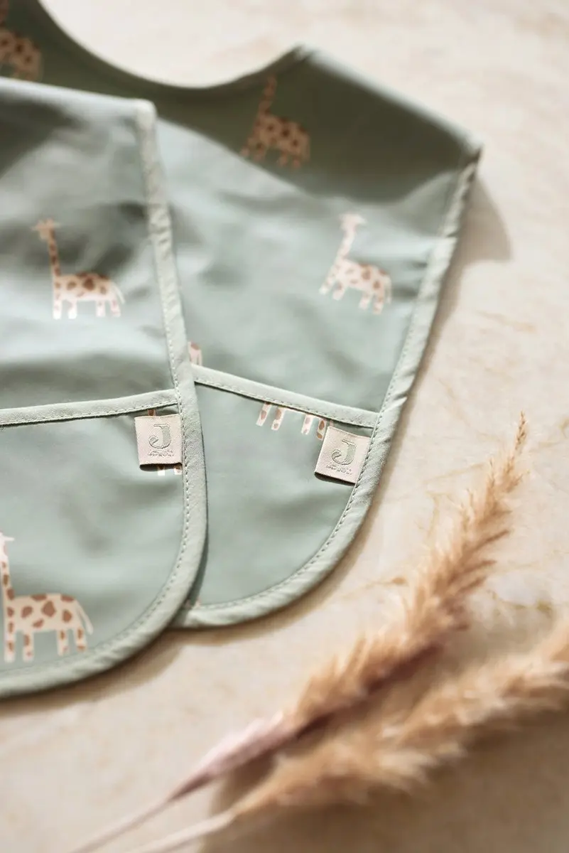 Jollein Baby Slab Waterproof Jungle Jambo - 2 Stuks