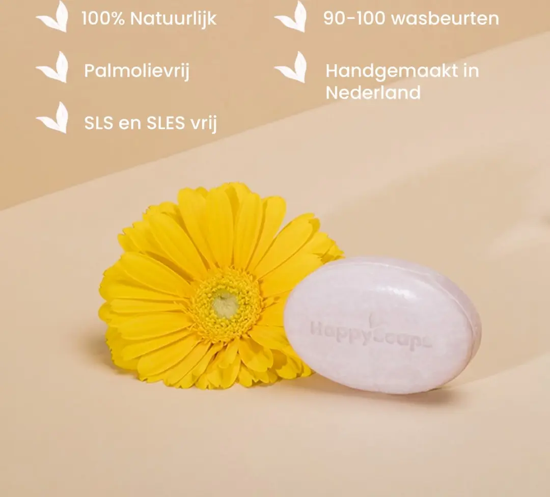 HappySoaps Little Sunshine Shampoo & Body Wash Bar 80g
