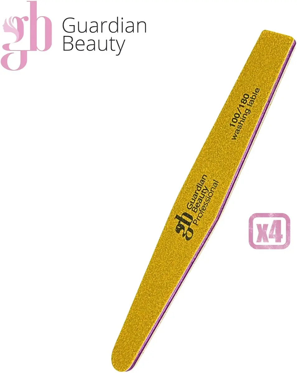 Guardian Beauty Nagelvijlset - 10 Stuks - Verschillende Korrelgroottes