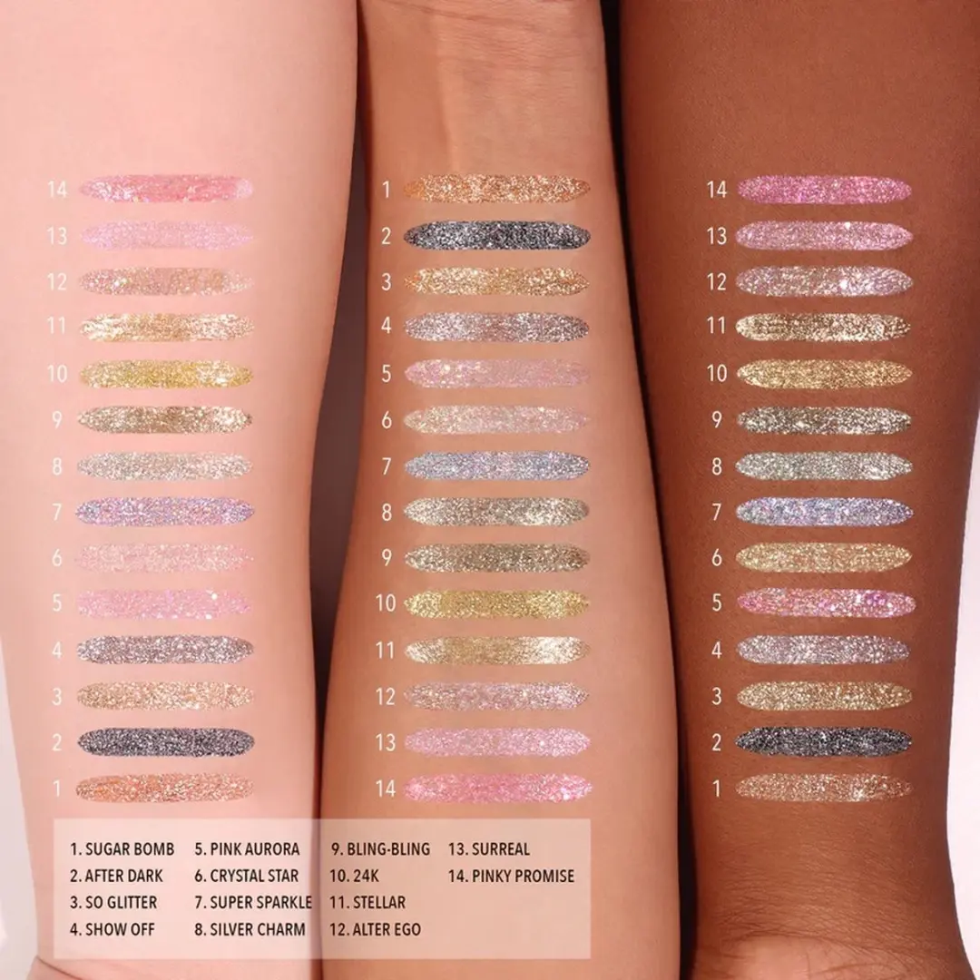 Moira Glitter Liner Surreal - 2.5ml - Vegan