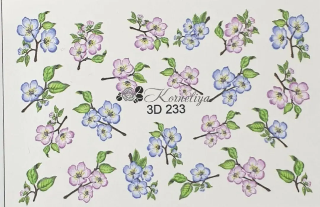 Korneliya 3D Waterdecal 233