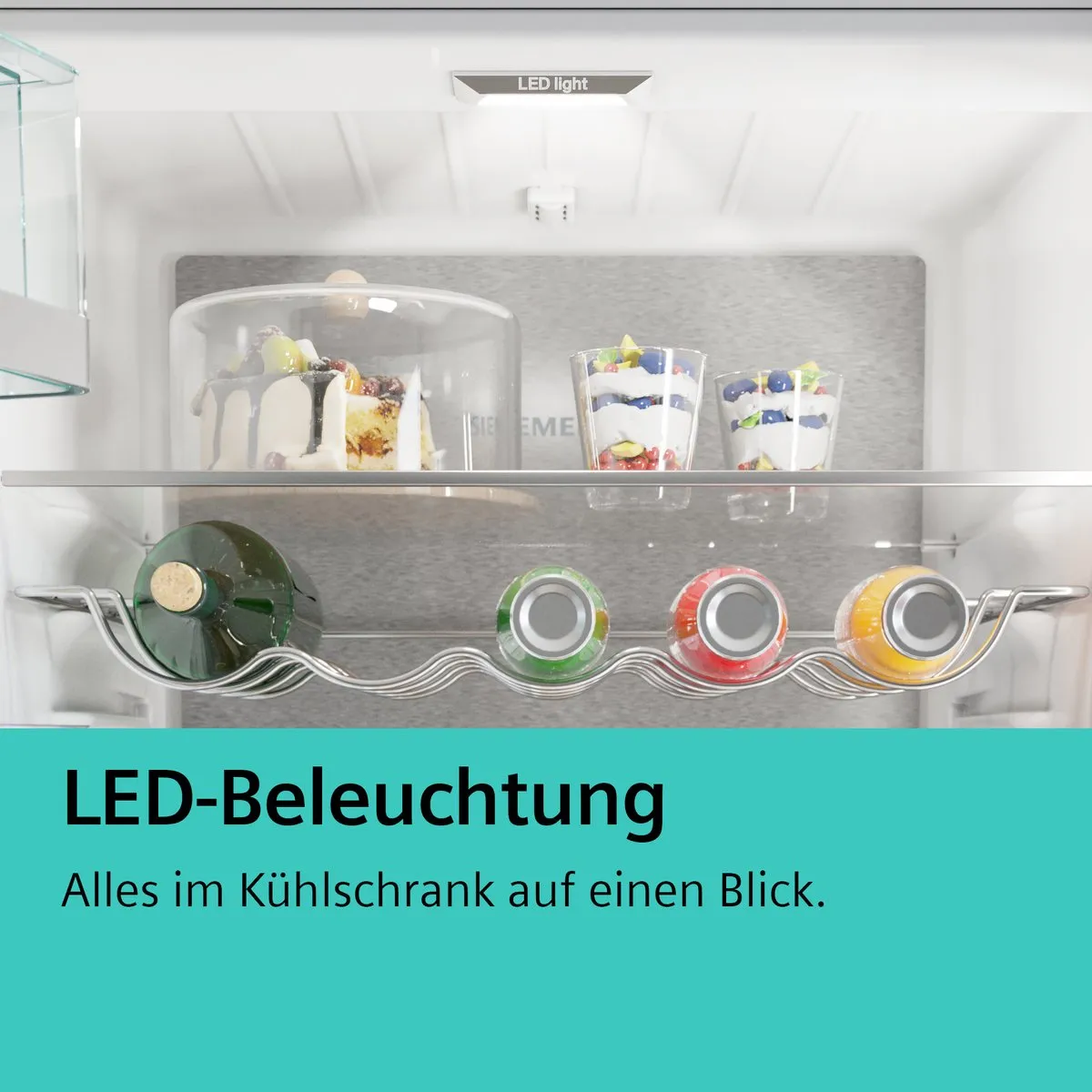 Siemens iQ300 KI31R2FE0 Inbouwkoelkast 165L - Wit
