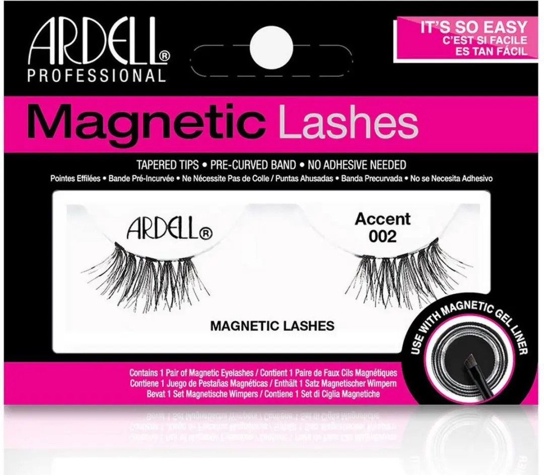 Ardell Magnetische Accent Wimpers 002 - 2 Stuks - Zwart - afbeelding 6 van 6