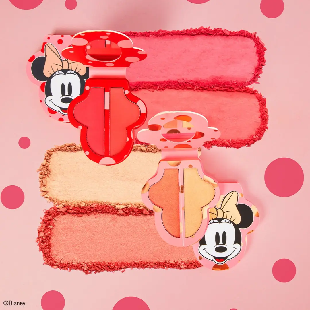 Makeup Revolution Disney Minnie Mouse Steal The Show Blusher Duo - 2 Stuks