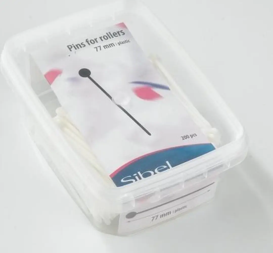 Sibel Plastic Stekers 200 Stuks - Wit