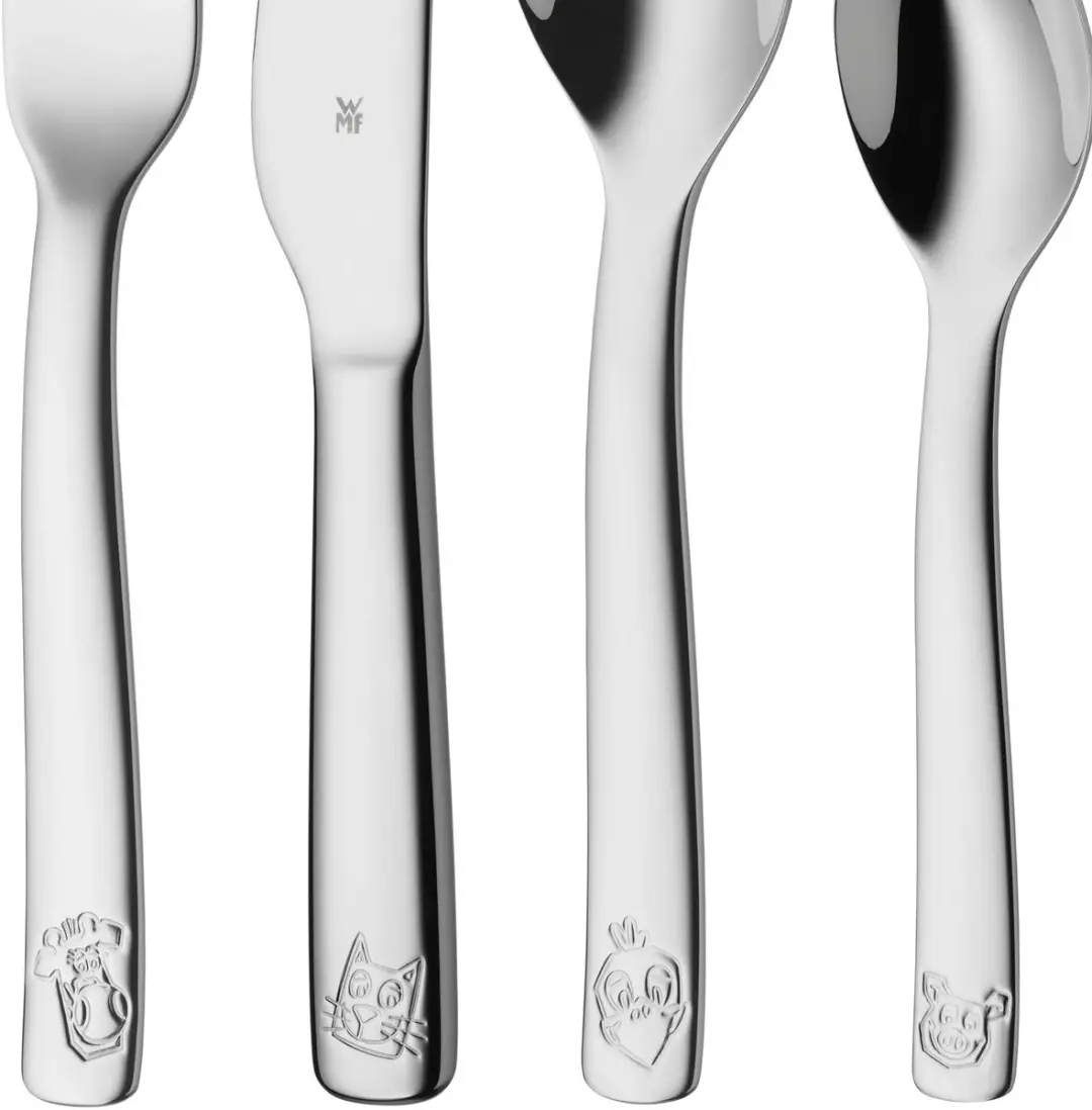 WMF Kids Farm Kinderbestekset 4-delig - RVS - Zilver