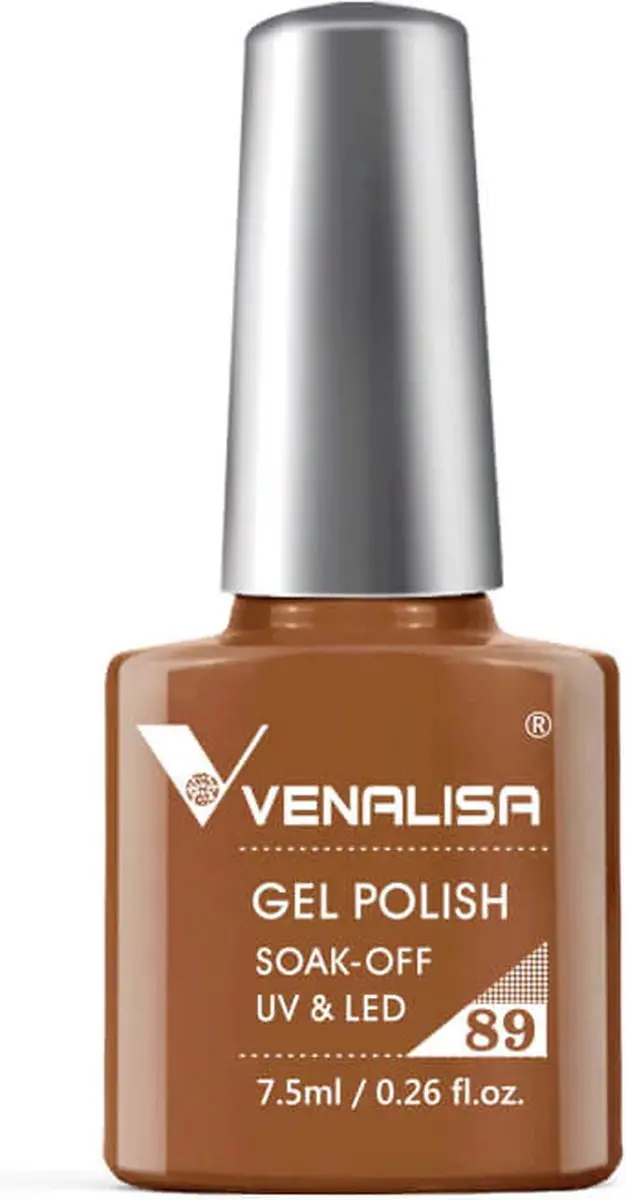 Venalisa UV Gellak Karamel 7.5ml - 2 Stuks