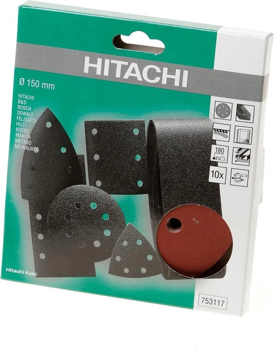 Hikoki Proline Schuurschijf 150mm K180 VE=10