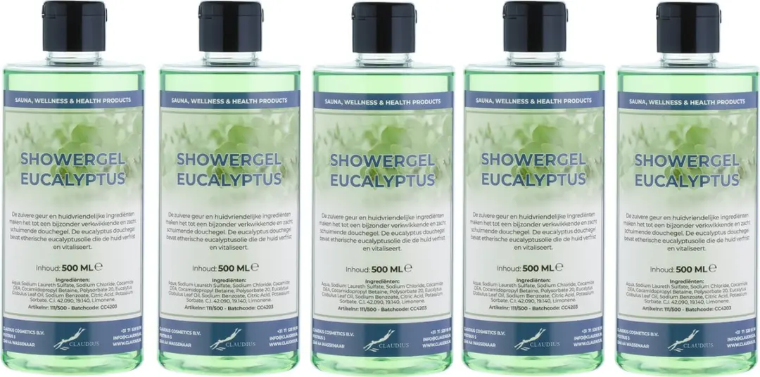 Splashbox Cosmetics Douchegel Eucalyptus 500ml