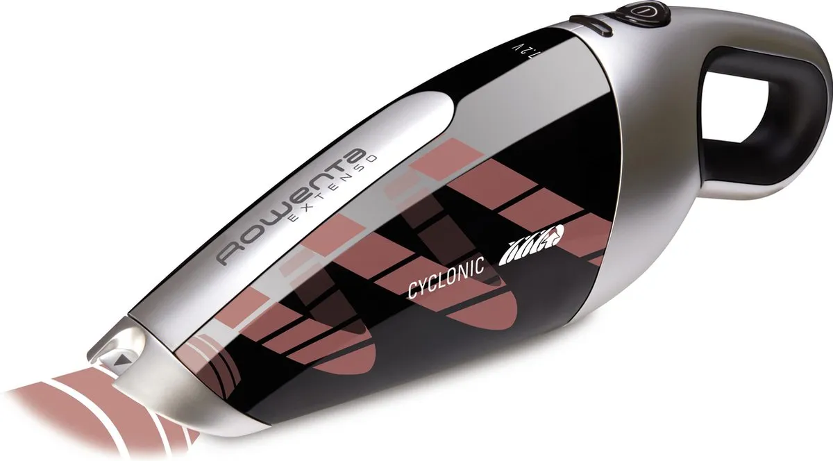 Rowenta Extenso Cyclonic AC4769 Kruimelzuiger - Zwart/Zilver