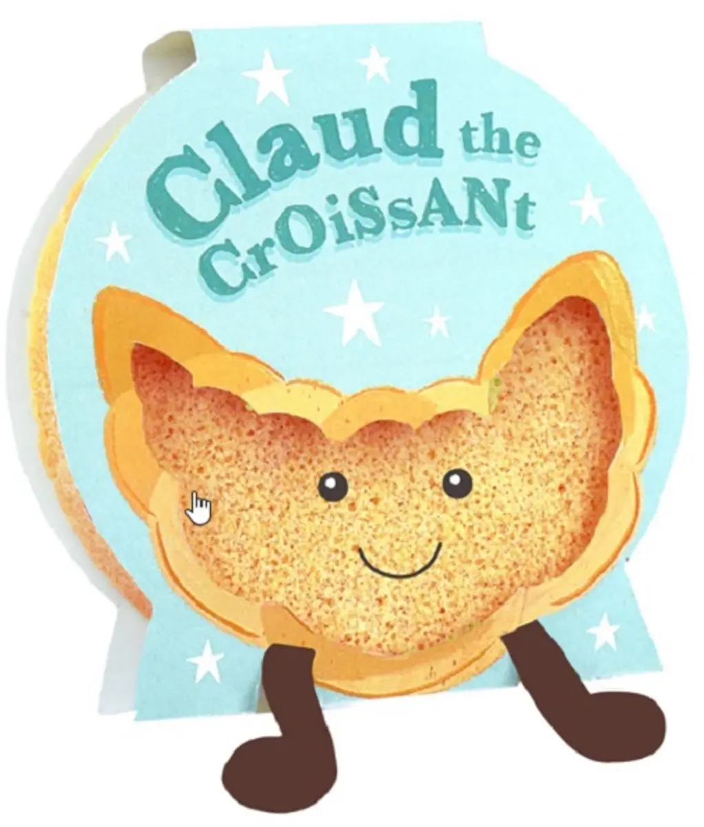 Bomb Cosmetics Claude the Croissant Buddy Buffer