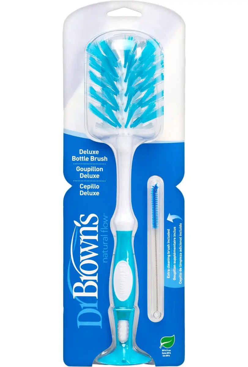 Dr. Brown's Flessenborstel De Luxe - Turquoise