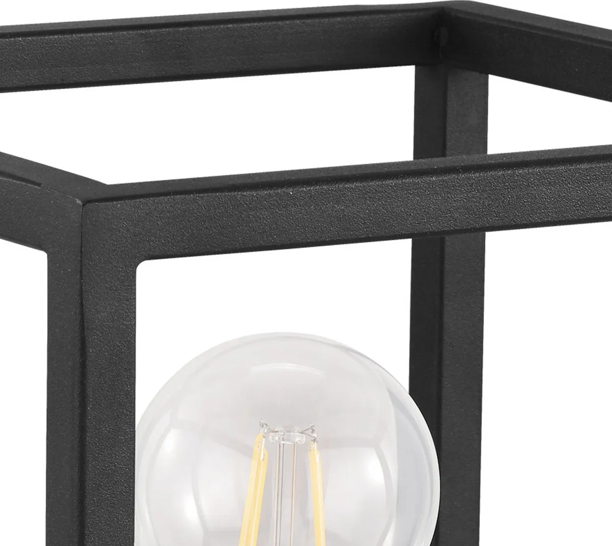 Eglo Eldrick Industrieel Tafellamp E27 - 20cm - Zwart