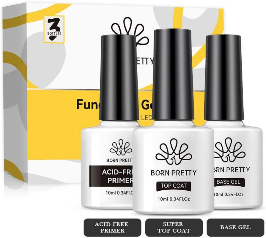 Born Pretty Rubber Base Set - 16 Stuks 14ml