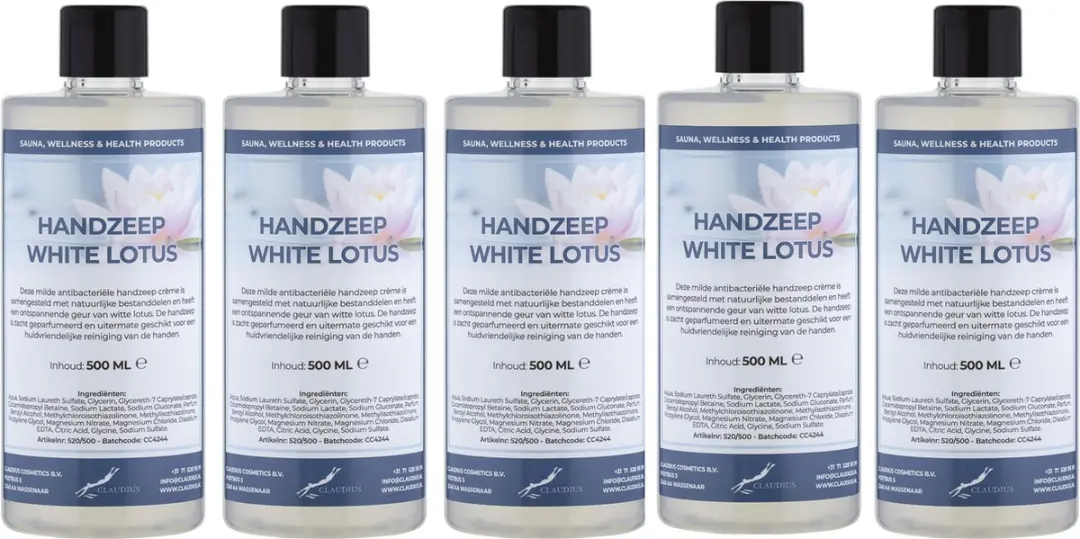 Splashbox Cosmetics Handzeep White Lotus 500ml