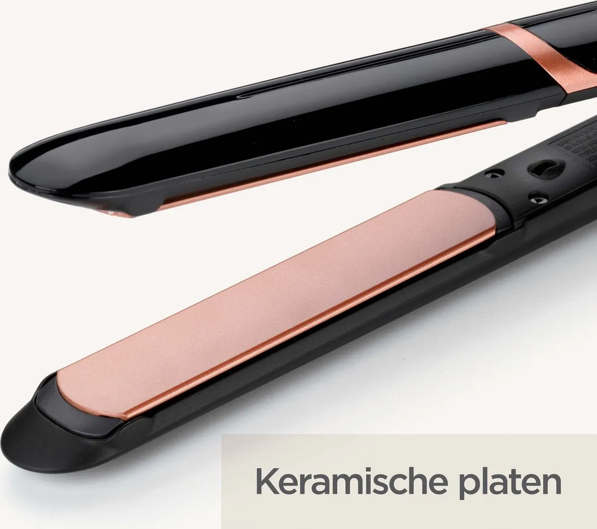 Babyliss Super Smooth 235 Stijltang ST391E - 235°C - Ionisch & Keramisch - Zwart