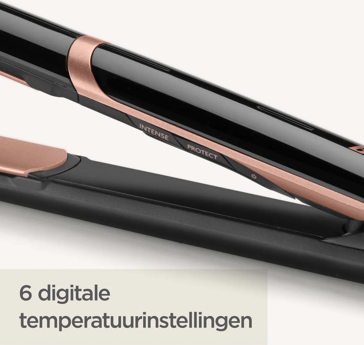 Babyliss Super Smooth 235 Stijltang ST391E - 235°C - Ionisch & Keramisch - Zwart