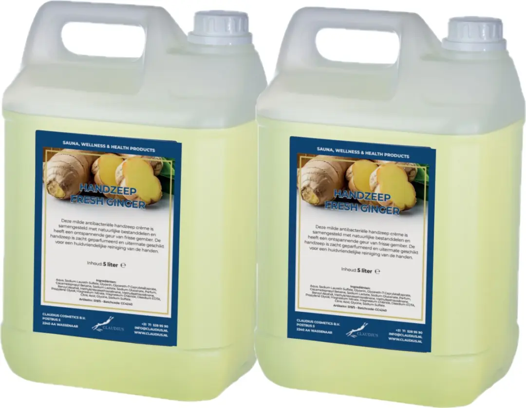 Splashbox Cosmetics Handzeep Fresh Ginger 10L