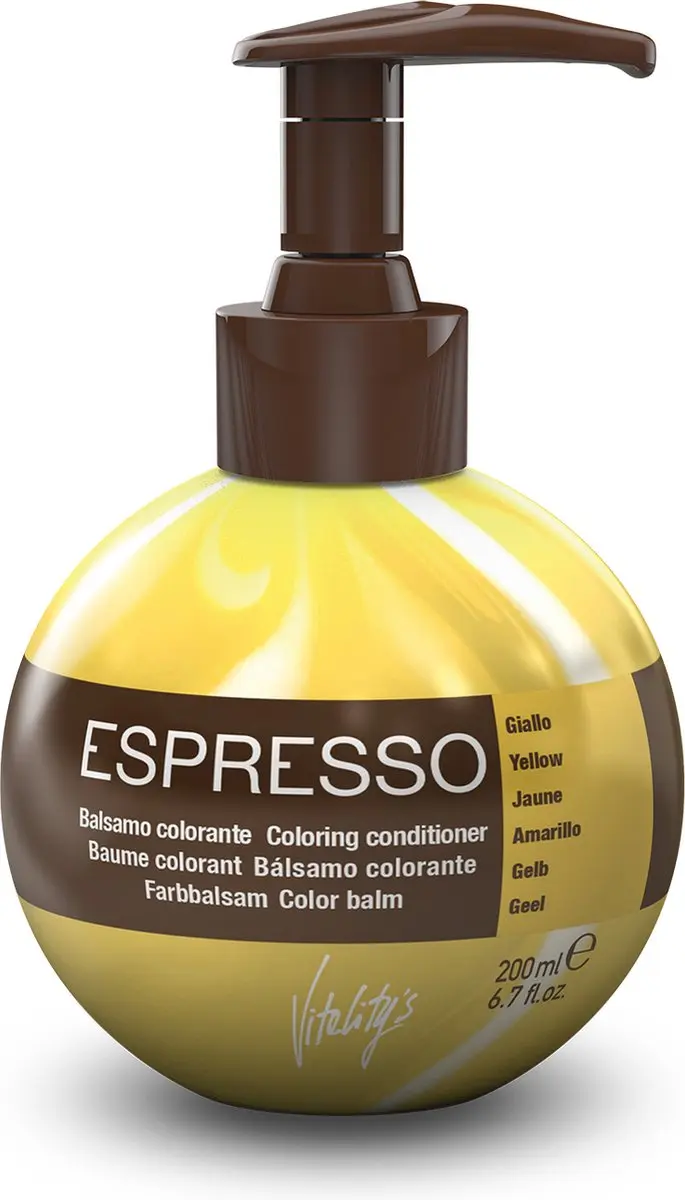 Vitality's Espresso Yellow Kleurconditioner 200ml